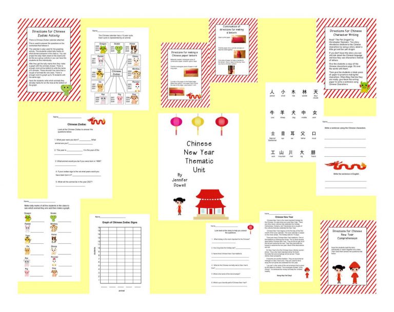 Chinese New Year Activities - Love Teaching Kids