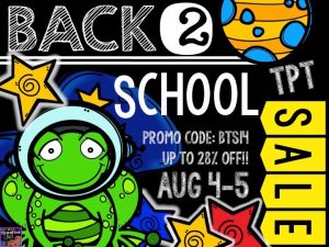 back to school sale