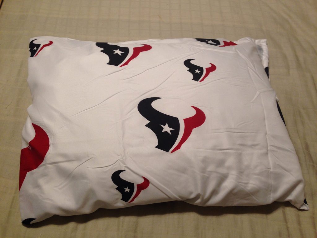 Texans pillow