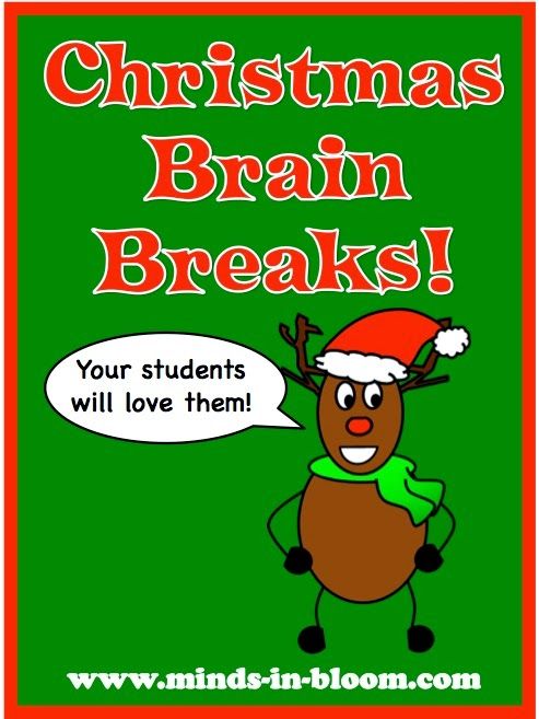 christmas brain breaks