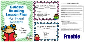Guided Reading Lesson Plan