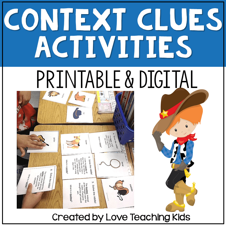 context clues activities