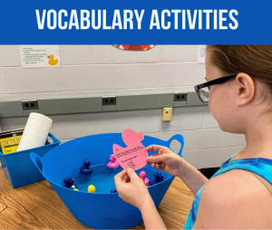 vocabulary activities